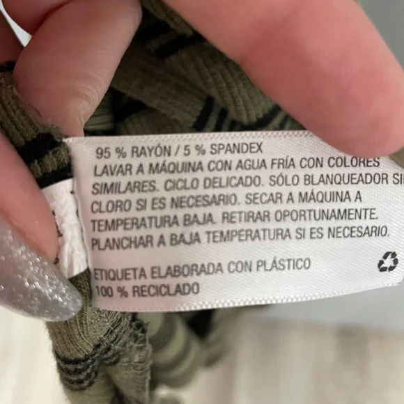 Wild Fable Stretchy Striped Midi Dress - Picture 5 of 9